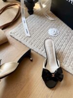 C  Spring Heeled Sandals صنادل بكعب ربيعي C - Image 2