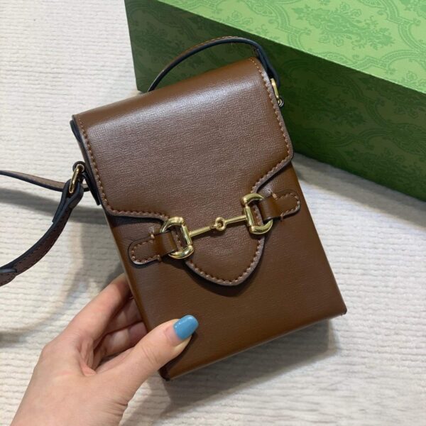 Horsebit Mini Phone Bag (حقيبة هاتف ميني هورسبيت)