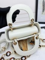 Lady D Sheepskin Bag (حقيبة ليدي ديور جلد الغنم) - Image 5