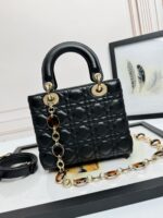 Lady D Compartment Bag (حقيبة ليدي ديور جلد الحمل) - Image 3