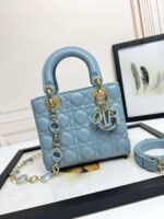 Lady D Sheepskin Bag (حقيبة ليدي ديور جلد الغنم)