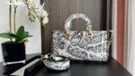 Lady D-Joy "Plan de Paris" Bag (حقيبة "ليدي دي-جوي" بنمط "خطة باريس) - Image 3