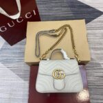 Marmont Mini Top Handle Bag (حقيبة مارمونت بمقبض علوي صغير)