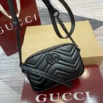 Marmont Mini Chain Shoulder Bag (حقيبة كتف مارمونت بسلسلة صغيرة) - Image 9