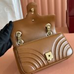 Marmont Quilted Mini Handbag (حقيبة مارمونت المبطنة ميني) - Image 3