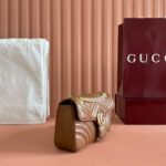 Marmont Quilted Mini Handbag (حقيبة مارمونت المبطنة ميني) - Image 5