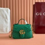Marmont Small Top Handle Bag (حقيبة  مارمونت ذات مقبض علوي)