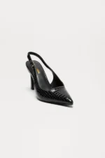 Samantha Slingback Pumps - Black/combo - Image 2