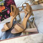 Patent Leather Sandals  صندلمن الجلد اللامع