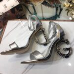 Patent Leather Sandals  صندلمن الجلد اللامع - Image 2