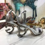 Patent Leather Sandals  صندلمن الجلد اللامع - Image 7