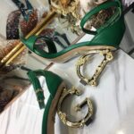 Patent Leather Sandals  صندلمن الجلد اللامع - Image 3