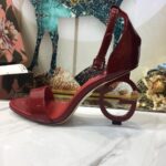 Patent Leather Sandals  صندلمن الجلد اللامع - Image 7