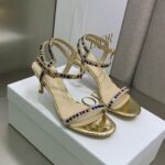 D Toe High-Heeled Shoes (دي-تو حذاء بكعب عالٍ)