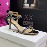 D Toe High-Heeled Shoes (دي-تو حذاء بكعب عالٍ) - Image 9