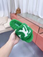 LV Wool Slides (حذاء “لوي صوف سلايد) - Image 2