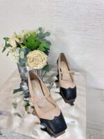 D Ballet Pump  ( حذاء باليه مسطح دي)