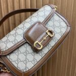 Horsebit Shoulder Bag (حقيبة كتف غوتشي هورسبت) - Image 2