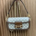 Horsebit Shoulder Bag (حقيبة كتف غوتشي هورسبت) - Image 8