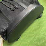 Jumbo Canvas and Leather Backpack (حقيبة ظهر قماش  جامبو وجلد) - Image 9