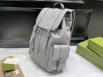 Embossed Leather Backpack (حقيبة ظهر الجلدية المنقوشة بشعار) - Image 2
