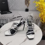 Rhinestone buckle sandals (بإبزيم مرصّع بحجر الراين صنادل) - Image 4