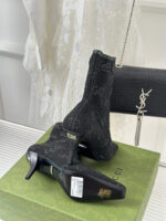 GG Knit Ankle Boots (جی جی حذاء كاحل محبوك) - Image 8