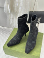 GG Knit Ankle Boots (جی جی حذاء كاحل محبوك) - Image 9
