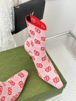 GG Knit Ankle Boots (جی جی حذاء كاحل محبوك) - Image 8