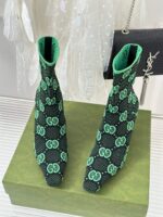 GG Knit Ankle Boots (جی جی حذاء كاحل محبوك) - Image 3