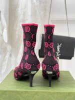 GG Knit Ankle Boots (جی جی حذاء كاحل محبوك) - Image 2