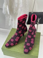 GG Knit Ankle Boots (جی جی حذاء كاحل محبوك) - Image 6