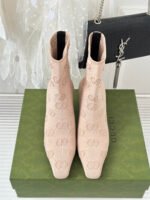 GG Knit Ankle Boots (جی جی حذاء كاحل محبوك) - Image 6