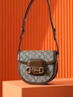 Horsebit Half-circle Saddle Bag (حقيبة سرج نصف دائرية هورسبيت) - Image 6