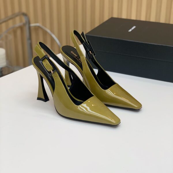 High Heel Slingback Pumps  ( حذاء بامب بكعب عالٍ مع حزام خلفي)