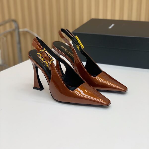 High Heel Slingback Pumps  ( حذاء بامب بكعب عالٍ مع حزام خلفي)