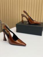 High Heel Slingback Pumps  ( حذاء بامب بكعب عالٍ مع حزام خلفي) - Image 4