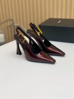 High Heel Slingback Pumps  ( حذاء بامب بكعب عالٍ مع حزام خلفي)