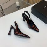 High Heel Slingback Pumps  ( حذاء بامب بكعب عالٍ مع حزام خلفي) - Image 4