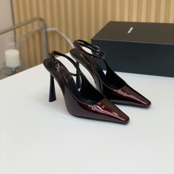 High Heel Slingback Pumps  ( حذاء بامب بكعب عالٍ مع حزام خلفي)
