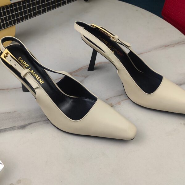 High Heel Slingback Pump (حذاء بامب بسير خلفي بكعب عالٍ)