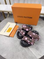 LV Flat Sandal ( حذاء “لوي صندل) - Image 7