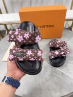 LV Flat Sandal ( حذاء “لوي صندل) - Image 8
