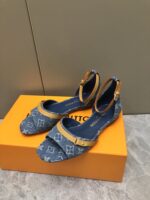 LV Flat Comfort Sandal ( حذاء “لوي مسطح مريح صندل ) - Image 8