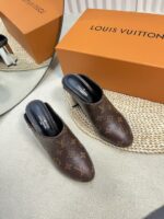 LV High-Heeled Sandals (لوي بكعب عالٍ مُرصّع صندل ) - Image 8