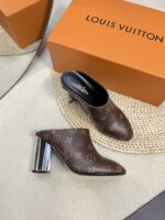 LV High-Heeled Sandals (لوي بكعب عالٍ مُرصّع صندل ) - Image 9