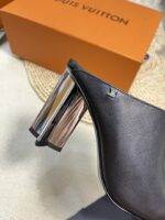 LV High-Heeled Sandals (لوي بكعب عالٍ مُرصّع صندل ) - Image 4