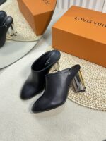 LV High-Heeled Sandals (لوي بكعب عالٍ مُرصّع صندل ) - Image 8