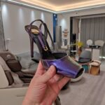 Peep-Toe Heel Sandals ( مقدمة مفتوحة كعب ويدج صندل) - Image 7