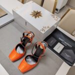 Peep-Toe Heel Sandals ( مقدمة مفتوحة كعب ويدج صندل) - Image 5